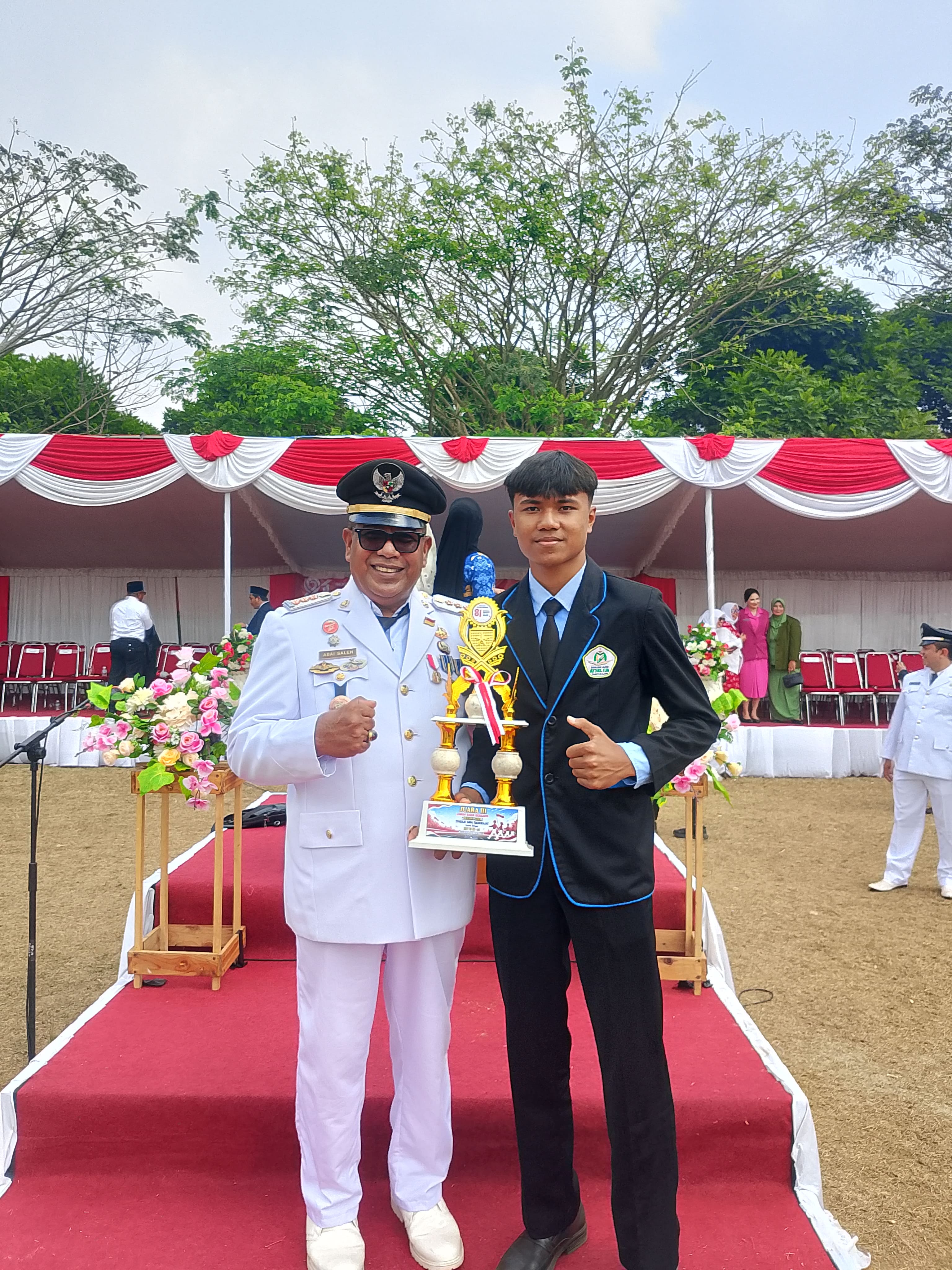 Prestasi Membanggakan! MA Miftahul Ulum Dampit Raih Juara 3 Lomba Baris Berbaris Tingkat Kecamatan Dampit